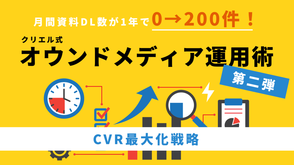 月間資料DL数が1年で0→200件！オウンドメディア運用術第二弾