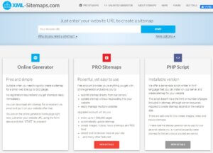 XML Sitemaps Generator